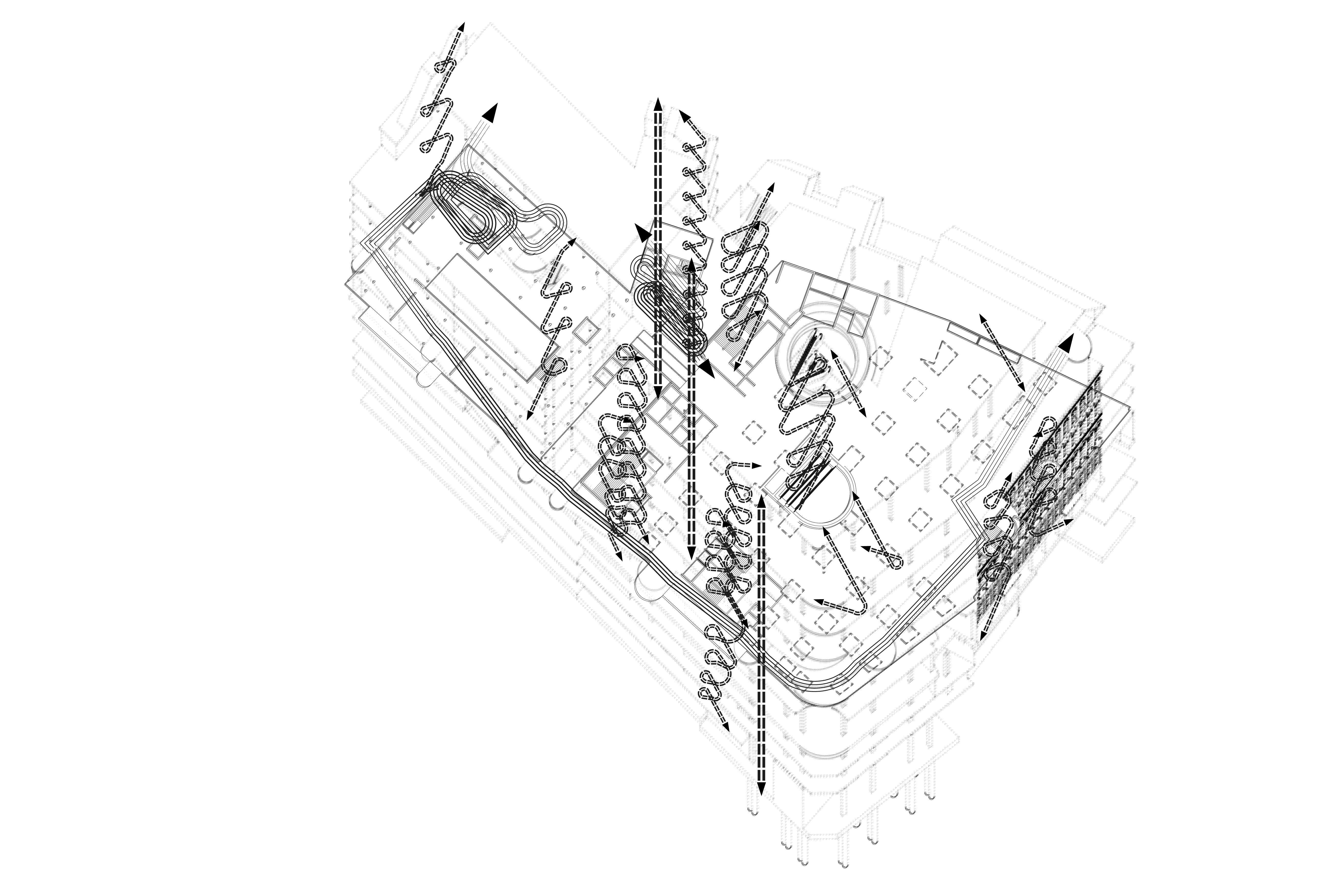 Horizontal drawing
